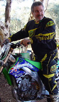 
 Team Owner & Rider - Douglas Nowak 
 On the 2007 Kawasaki 450 
